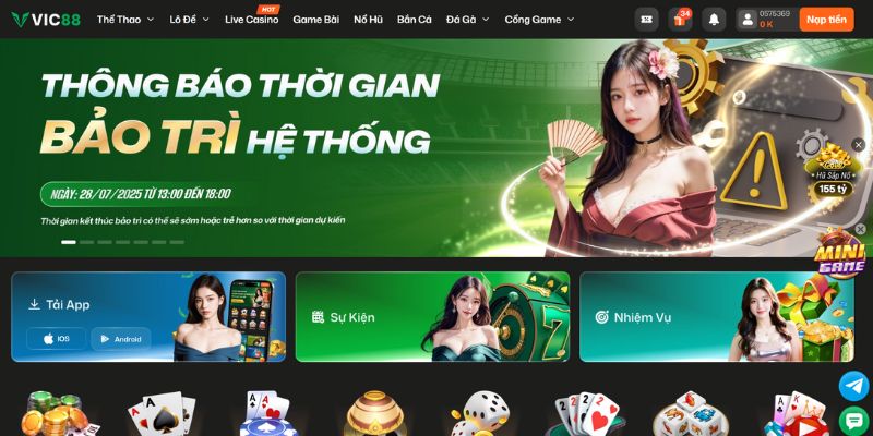 Khám phá thông tin tổng quan về nhà cái VIC88