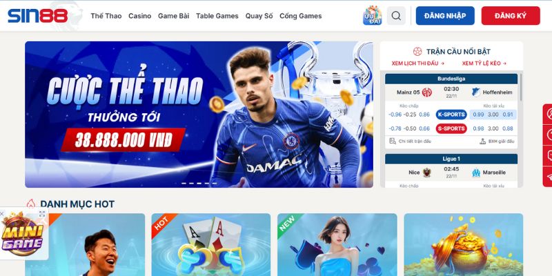 Khuyến Mãi SIN88 - Tổng Hợp Ưu Đãi Mới Nhất Năm 2025 1 Khuyến Mãi SIN88 - Tổng Hợp Ưu Đãi Mới Nhất Năm 2025